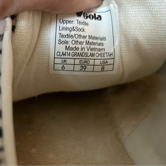 Gola cheetah print sneakers - Picture 3 of 7